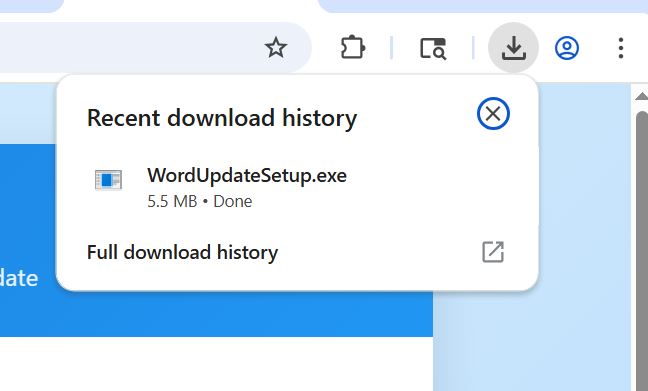Chrome Downloads